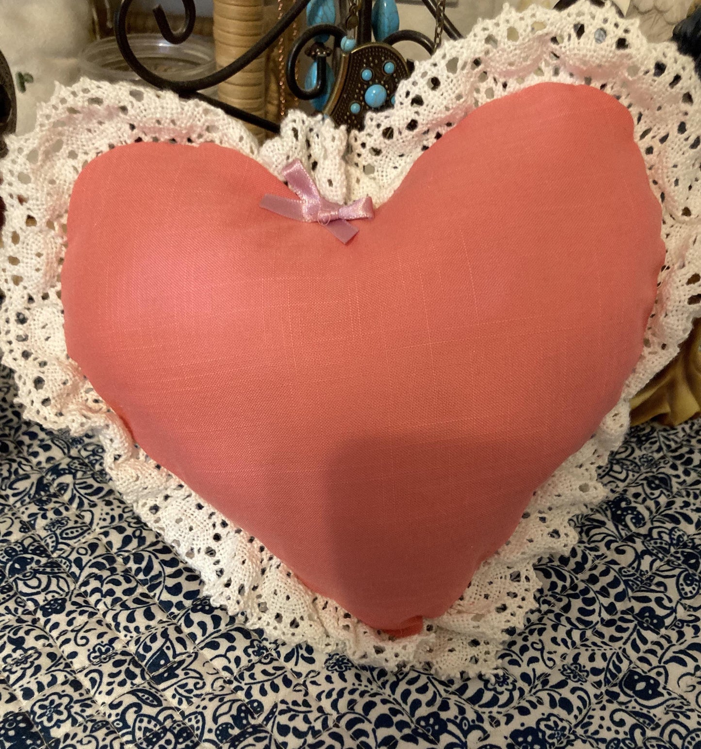 JEWELRY PILLOW For Pinning Your Earrings, Pins, Charms, Broaches, etc.
