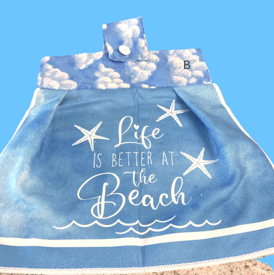 Beach Towels hanging