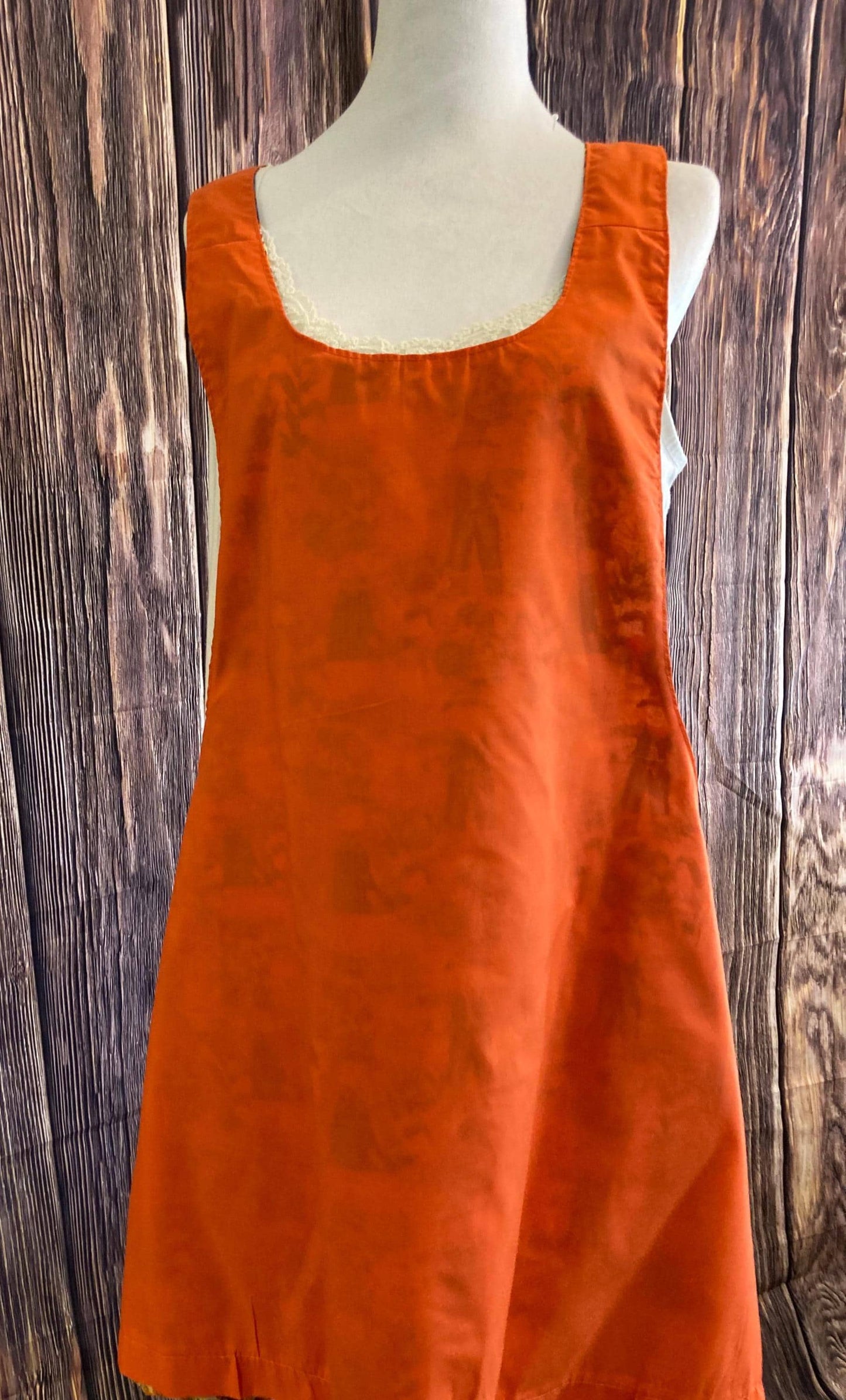MR., MRS. SCARECROW with Harvest Flora on a Reversible Cross back Arpon